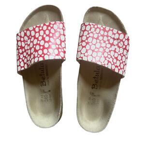 Betula Made by Birkenstock Dotted Slides Size 37
